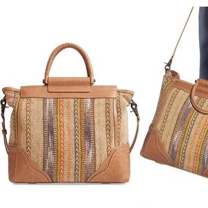 Frye Large Riviana Woven Tote